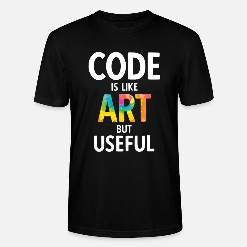 Software Ingenieur Informatiker Programmierer - Stanley/Stella Unisex Bio-T-Shirt CRAFTER - Schwarz