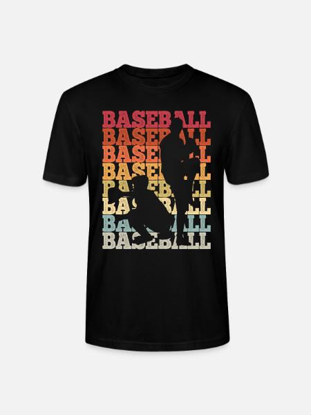 Baseball - Stanley/Stella Unisex Bio-T-Shirt CRAFTER - Schwarz