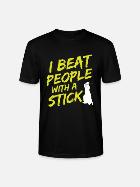 Japanischer Schwertkampf Kendo - Stanley/Stella Unisex Bio-T-Shirt CRAFTER - Schwarz