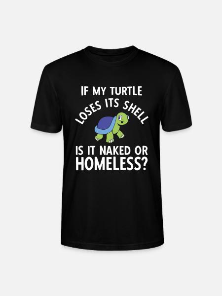 Schildkröten - Stanley/Stella Unisex Bio-T-Shirt CRAFTER - Schwarz