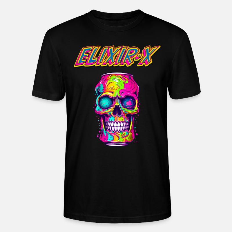 ELIXIR X - T-shirt bio CRAFTER Stanley Stella Unisexe - noir