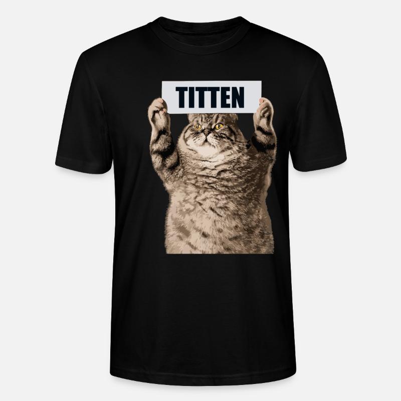 Titten - Stanley/Stella Unisex Bio-T-Shirt CRAFTER - Schwarz
