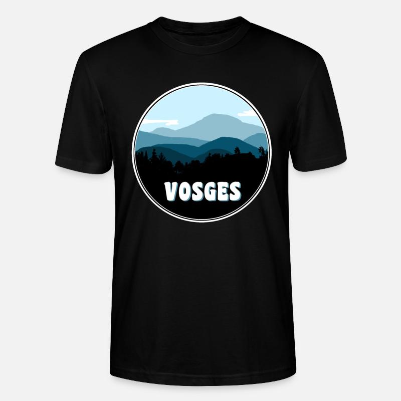Vosges - Stanley/Stella Unisex Bio-T-Shirt CRAFTER - Schwarz