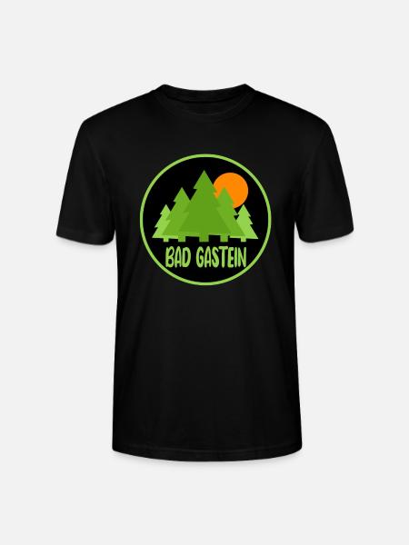 Bad Gastein - Stanley/Stella Unisex Bio-T-Shirt CRAFTER - Schwarz