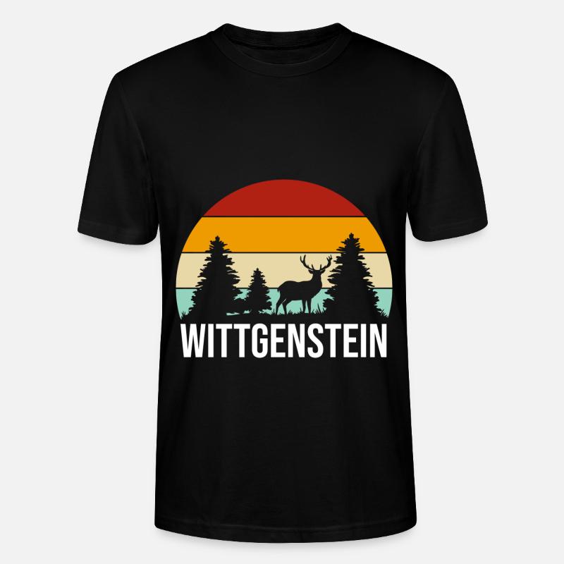 Wittgenstein - T-shirt bio CRAFTER Stanley Stella Unisexe - noir