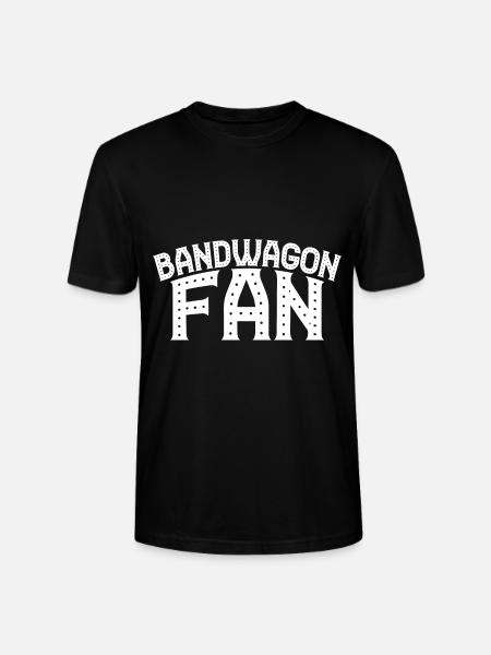 Bandwagon Fan 10 - Stanley/Stella CRAFTER Unisex Organic T-Shirt - black
