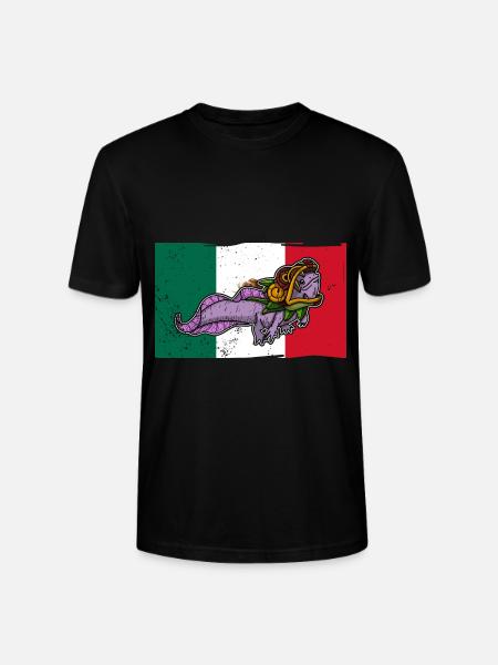 Quetzalcoatl Axolotl Mexico Aztecs Deity - Stanley/Stella CRAFTER Unisex Organic T-Shirt - black