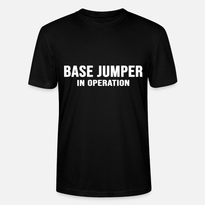 base jump Basejumper BASEjump - T-shirt bio CRAFTER Stanley Stella Unisexe - noir
