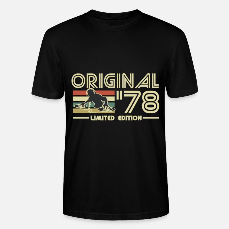 1978 - Stanley/Stella Unisex Bio-T-Shirt CRAFTER - Schwarz