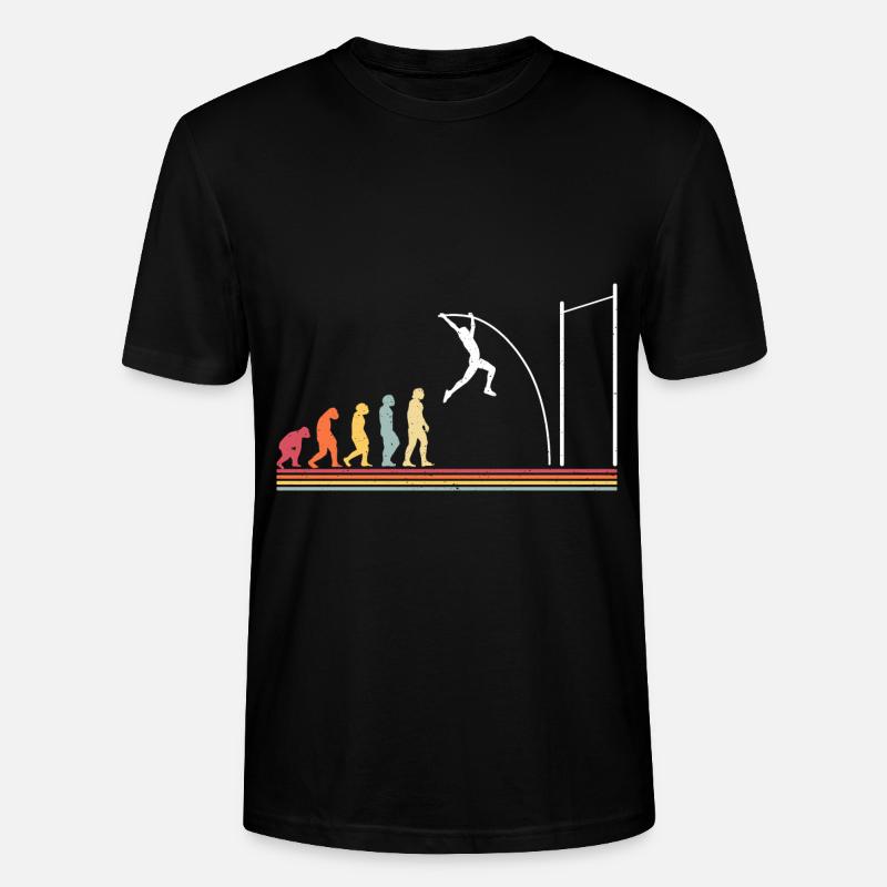 Cadeau de perchiste - T-shirt bio CRAFTER Stanley Stella Unisexe - noir