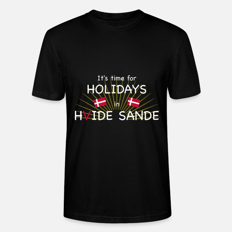 Hvide Sande Holidays - T-shirt bio CRAFTER Stanley Stella Unisexe - noir