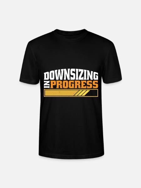 Downsizing In Progress 25 - Stanley/Stella Unisex Bio-T-Shirt CRAFTER - Schwarz