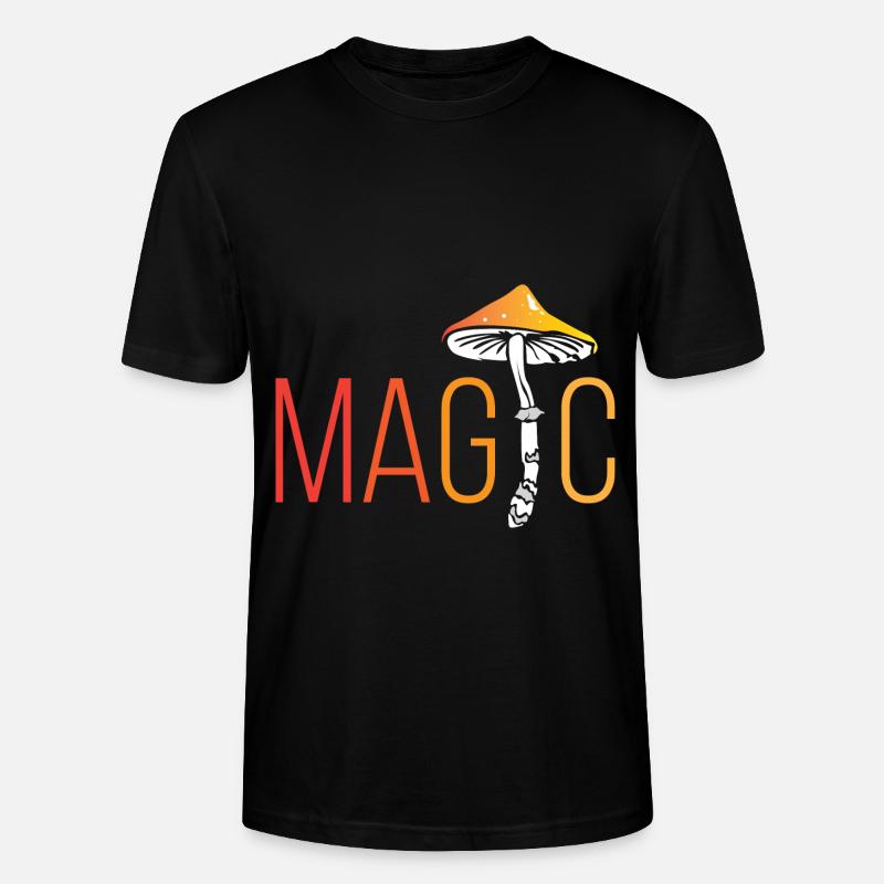 Magic Champignons Champignons Champignons - T-shirt bio CRAFTER Stanley Stella Unisexe - noir