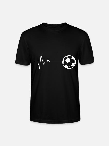 football pulse - Stanley/Stella CRAFTER Unisex Organic T-Shirt - black