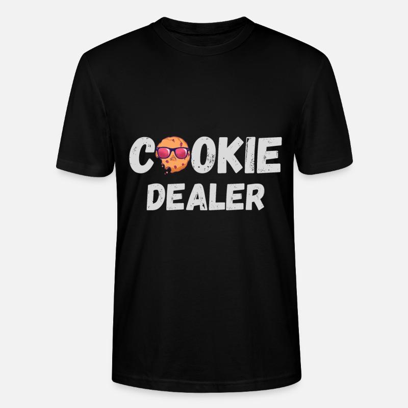 Revendeur de cookies - T-shirt bio CRAFTER Stanley Stella Unisexe - noir