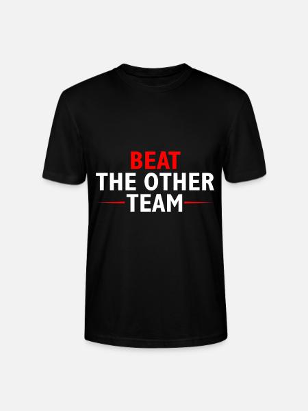 Beat The Other Team 2 - Stanley/Stella CRAFTER Unisex Organic T-Shirt - black