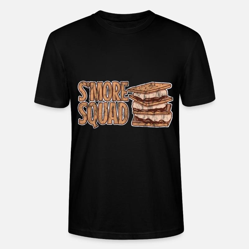 S'more Squad 3 - Stanley/Stella CRAFTER Unisex Organic T-Shirt - black