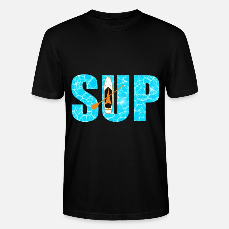 SUP Paddleboard - T-shirt bio CRAFTER Stanley Stella Unisexe - noir