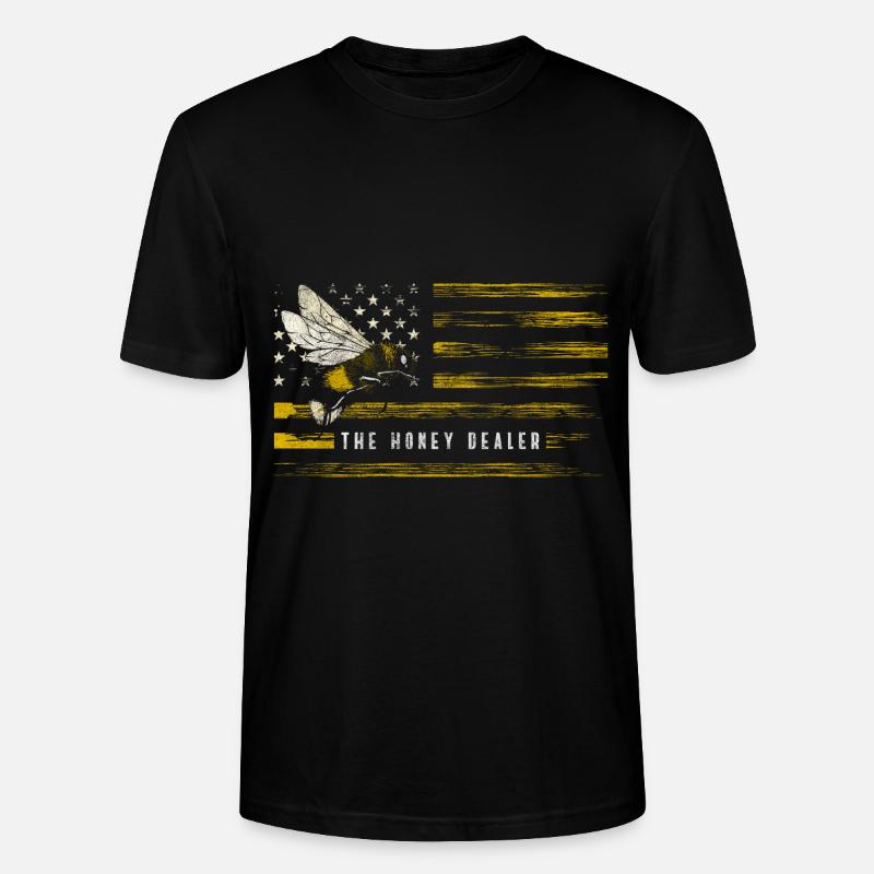 Abeille Bourdon Insecte Abeille - T-shirt bio CRAFTER Stanley Stella Unisexe - noir