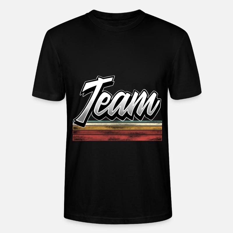 Team - Stanley/Stella Unisex Bio-T-Shirt CRAFTER - Schwarz