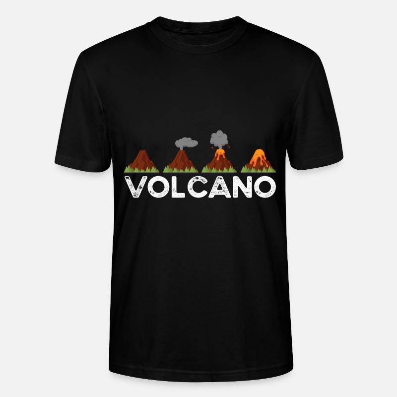 Vulkan - Stanley/Stella Unisex Bio-T-Shirt CRAFTER - Schwarz