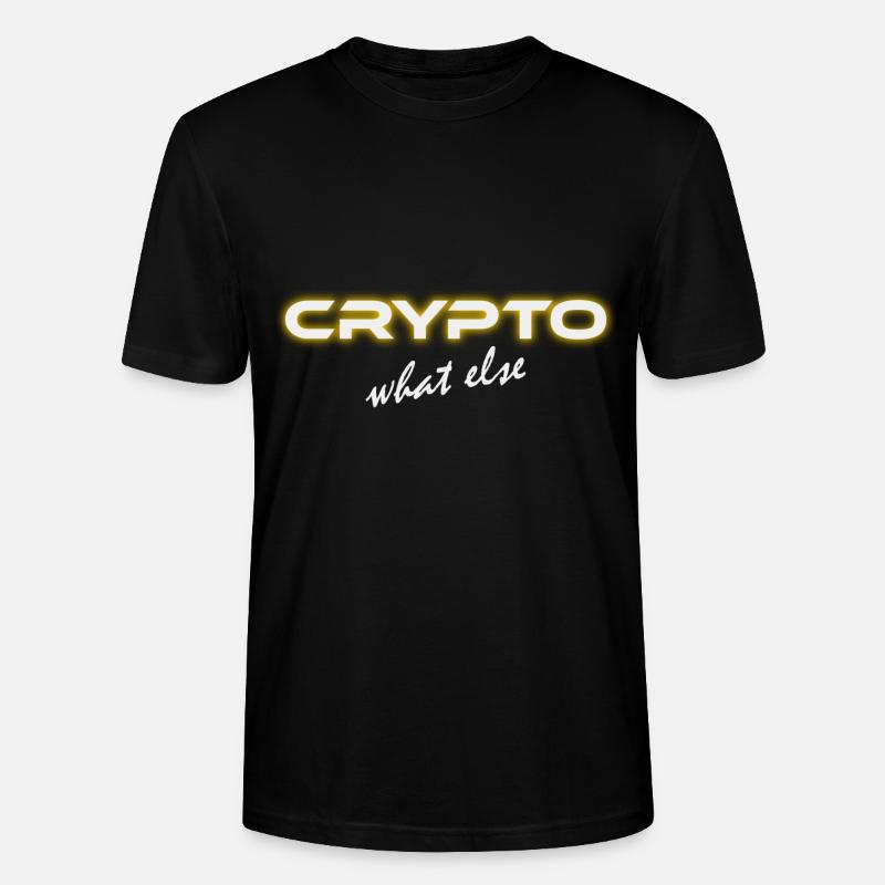 Crypto Trader What Else - Stanley/Stella Unisex Bio-T-Shirt CRAFTER - Schwarz
