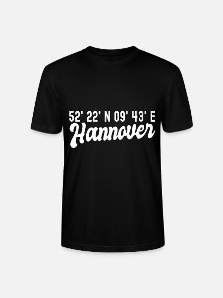 Hannover - Stanley/Stella Unisex Bio-T-Shirt CRAFTER - Schwarz