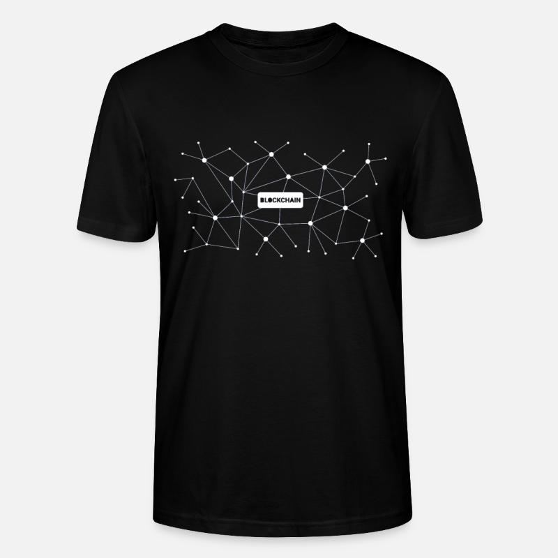 Blockchain - Stanley/Stella Unisex Bio-T-Shirt CRAFTER - Schwarz