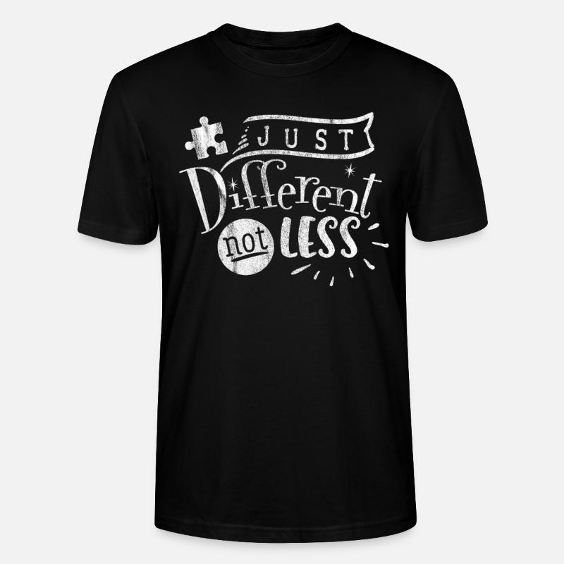 Autisme - T-shirt bio CRAFTER Stanley Stella Unisexe - noir