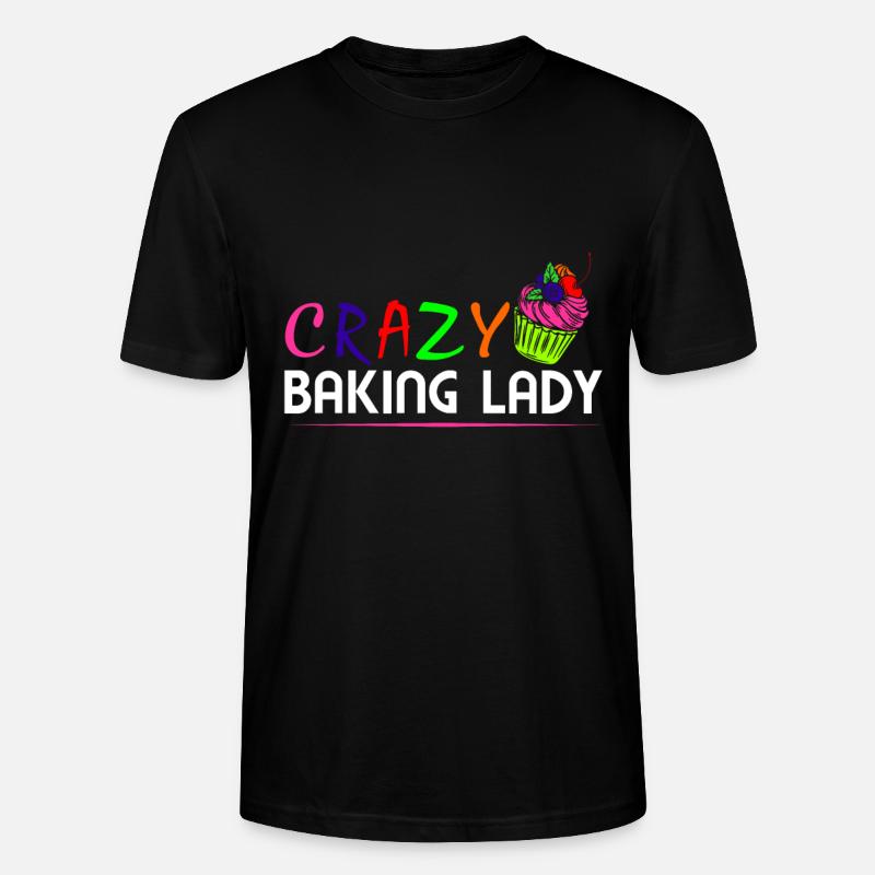Backen - Stanley/Stella Unisex Bio-T-Shirt CRAFTER - Schwarz