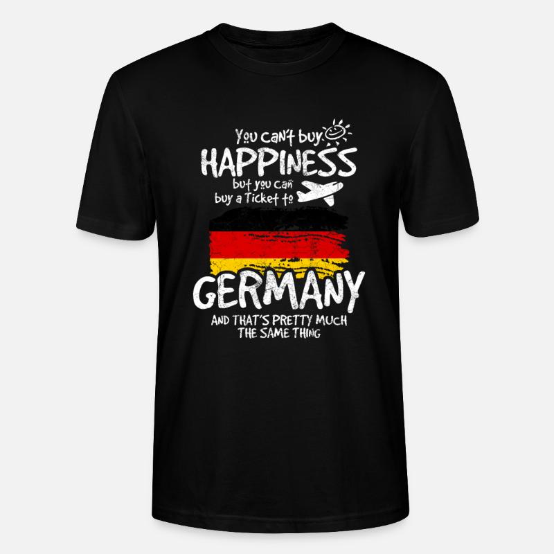 Deutschland - Stanley/Stella Unisex Bio-T-Shirt CRAFTER - Schwarz
