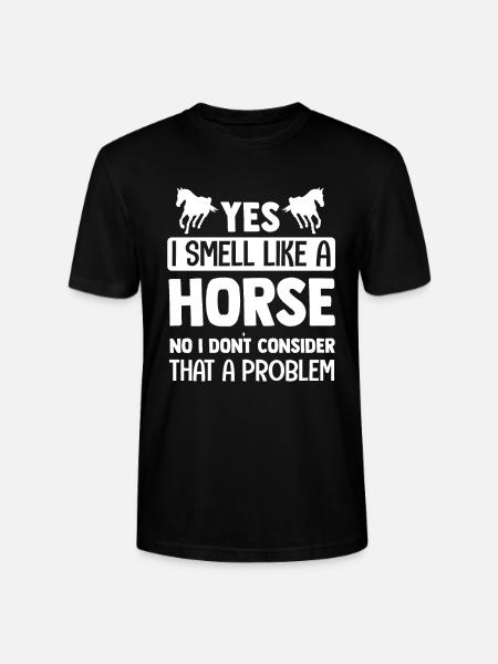 cheval - T-shirt bio CRAFTER Stanley Stella Unisexe - noir