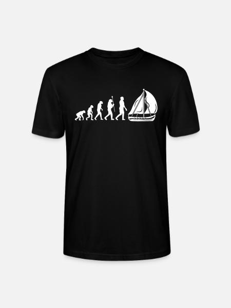navigation à voile - T-shirt bio CRAFTER Stanley Stella Unisexe - noir