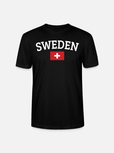 Switzerland - Stanley/Stella CRAFTER Unisex Organic T-Shirt - black