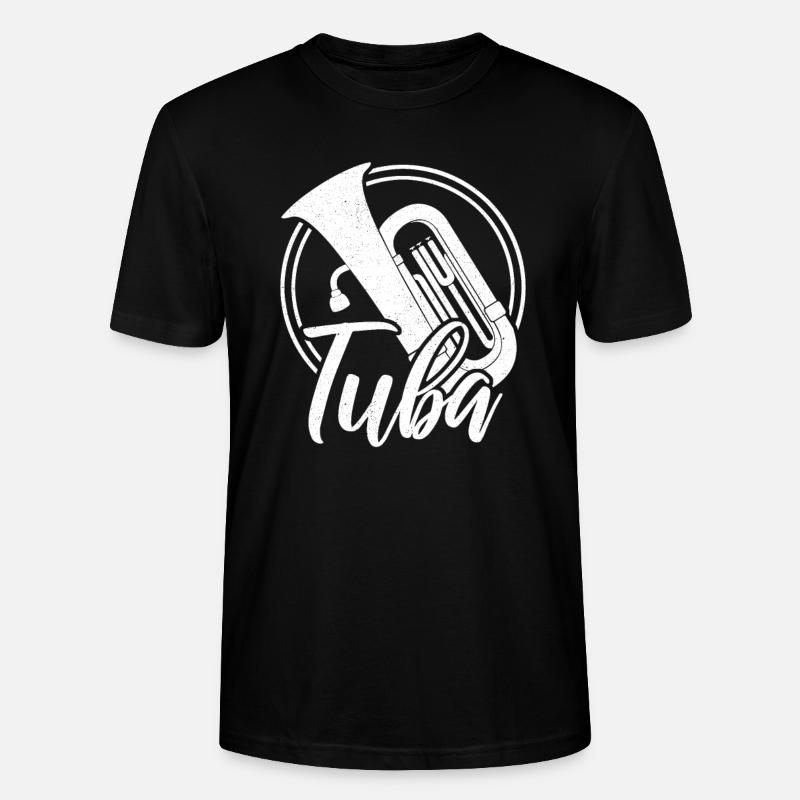 Tuba - Stanley/Stella Unisex Bio-T-Shirt CRAFTER - Schwarz