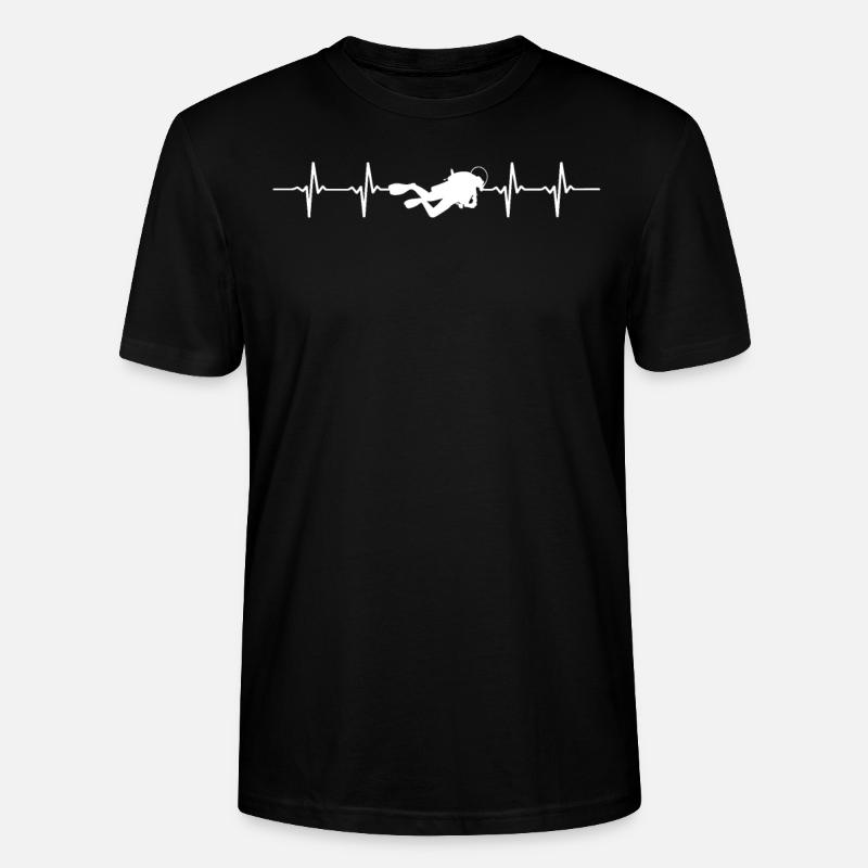 tauchen - Stanley/Stella Unisex Bio-T-Shirt CRAFTER - Schwarz