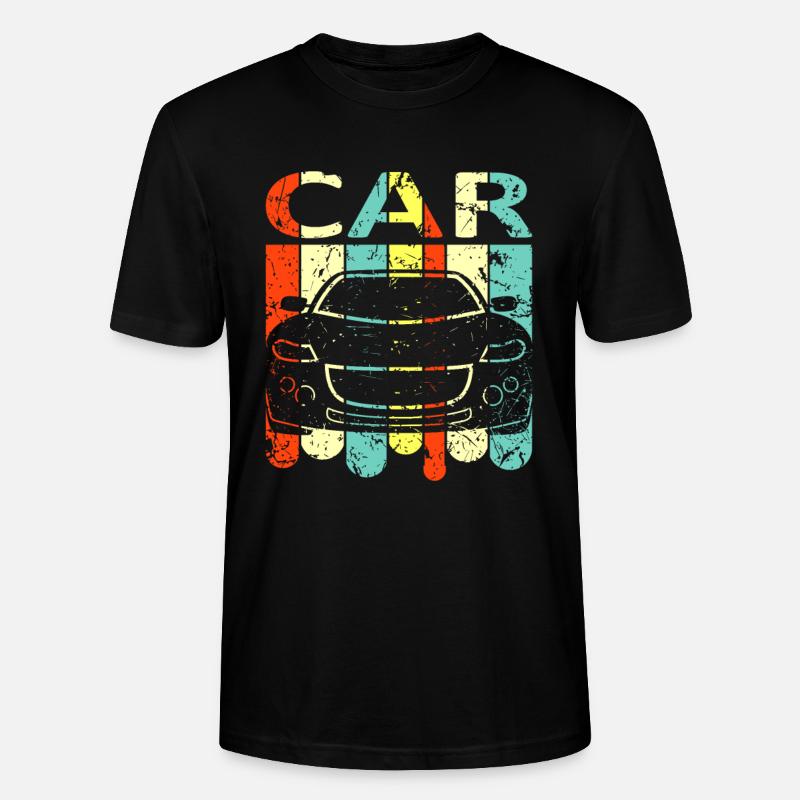 Auto - Stanley/Stella Unisex Bio-T-Shirt CRAFTER - Schwarz