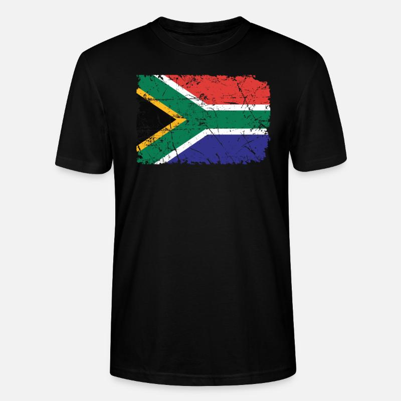 Südafrika - Stanley/Stella Unisex Bio-T-Shirt CRAFTER - Schwarz