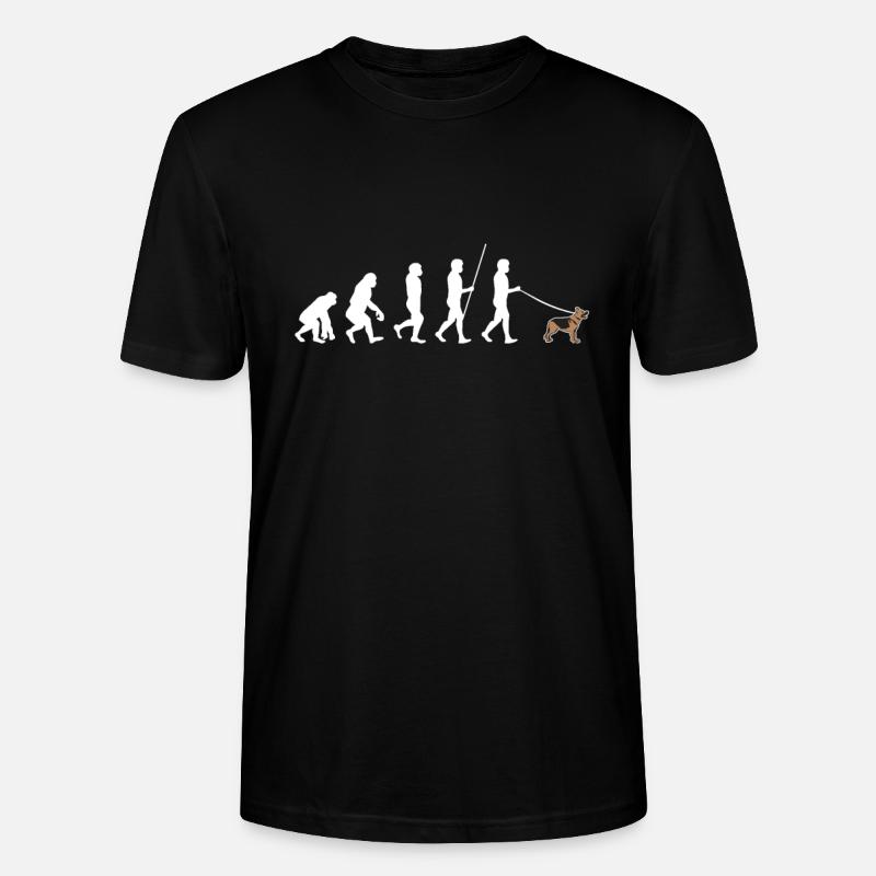 Deutscher Schäferhund - Stanley/Stella Unisex Bio-T-Shirt CRAFTER - Schwarz