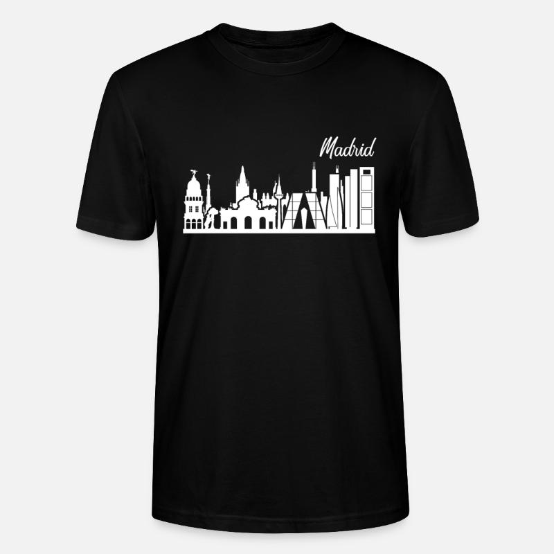 Madrid - Stanley/Stella Unisex Bio-T-Shirt CRAFTER - Schwarz