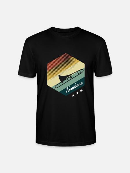 Posaune - Stanley/Stella Unisex Bio-T-Shirt CRAFTER - Schwarz