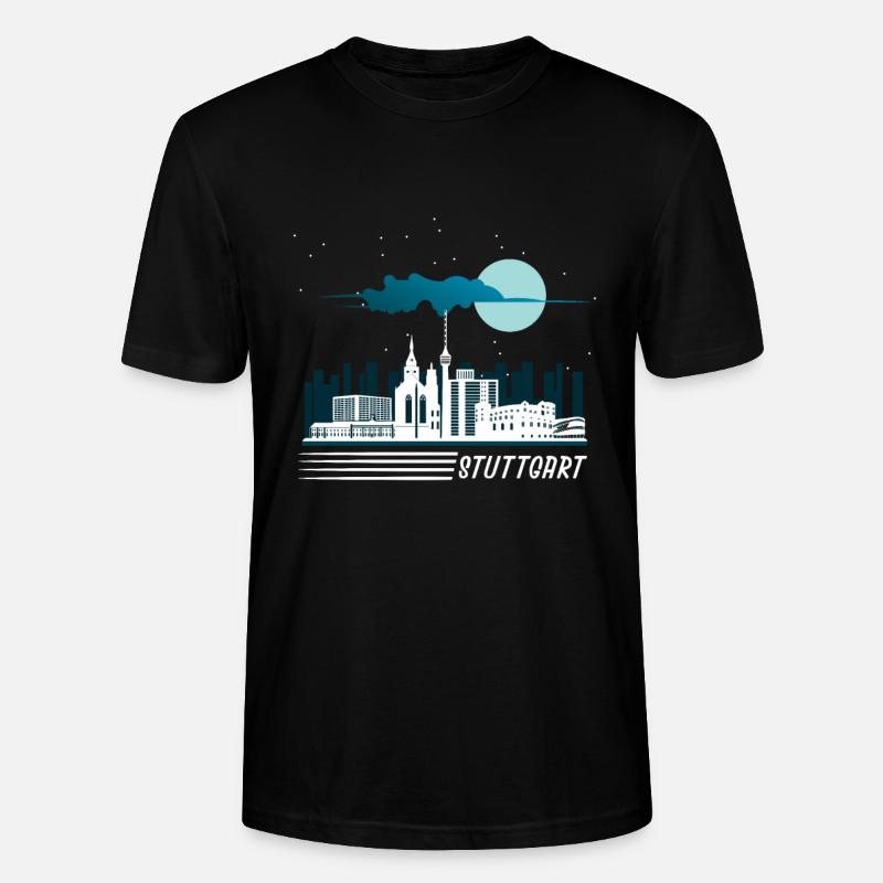 Stuttgart - Stanley/Stella Unisex Bio-T-Shirt CRAFTER - Schwarz