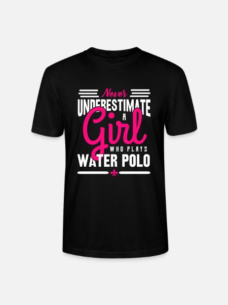 Wasserball - Stanley/Stella Unisex Bio-T-Shirt CRAFTER - Schwarz