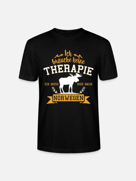 Norway - Stanley/Stella CRAFTER Unisex Organic T-Shirt - black