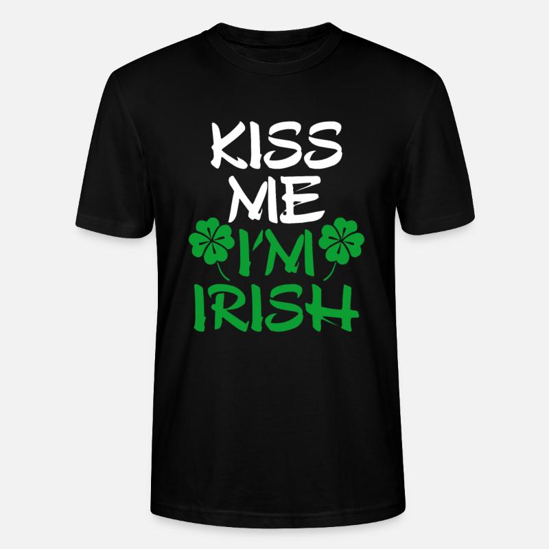 Irland - Stanley/Stella Unisex Bio-T-Shirt CRAFTER - Schwarz