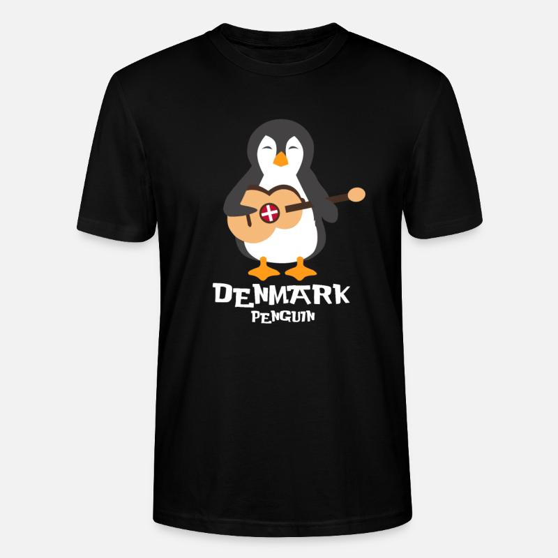 Denmark - Stanley/Stella CRAFTER Unisex Organic T-Shirt - black