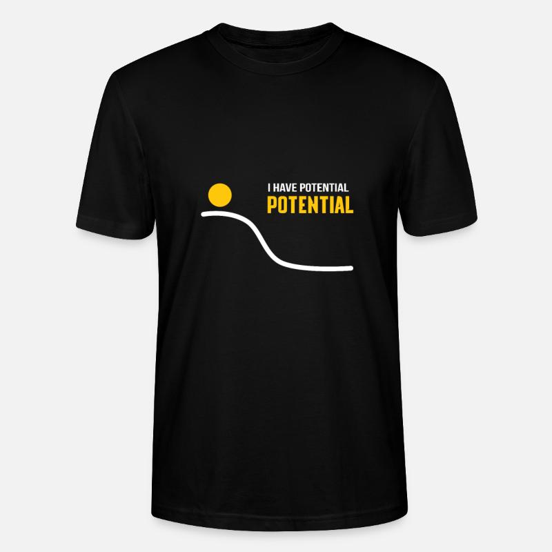 Physik - Stanley/Stella Unisex Bio-T-Shirt CRAFTER - Schwarz
