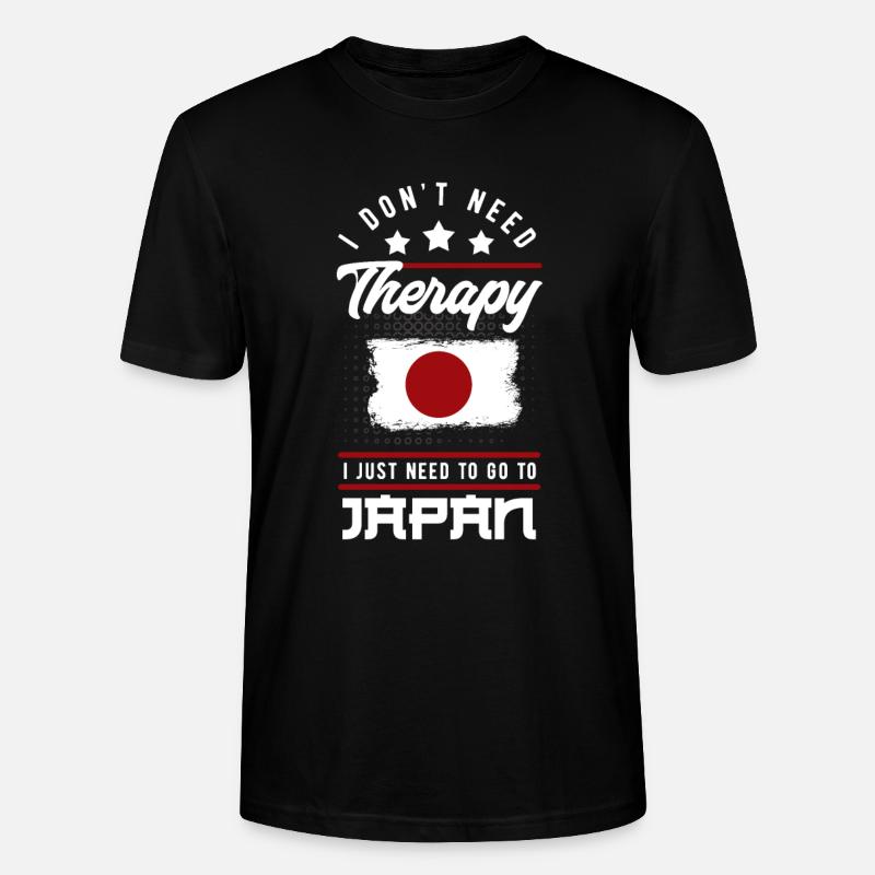 Japan - Stanley/Stella Unisex Bio-T-Shirt CRAFTER - Schwarz