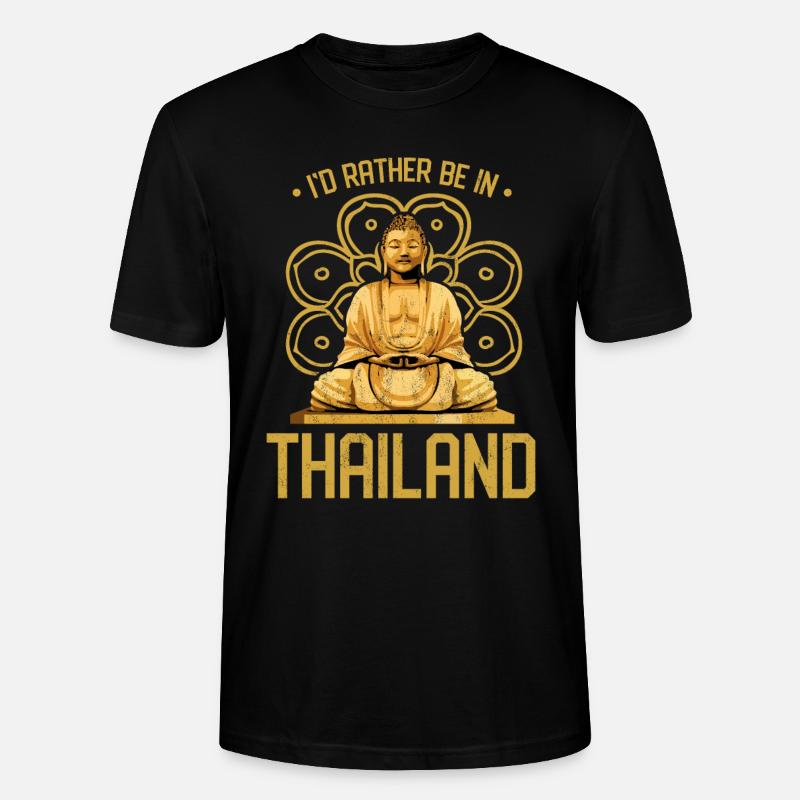 Thailand - Stanley/Stella Unisex Bio-T-Shirt CRAFTER - Schwarz