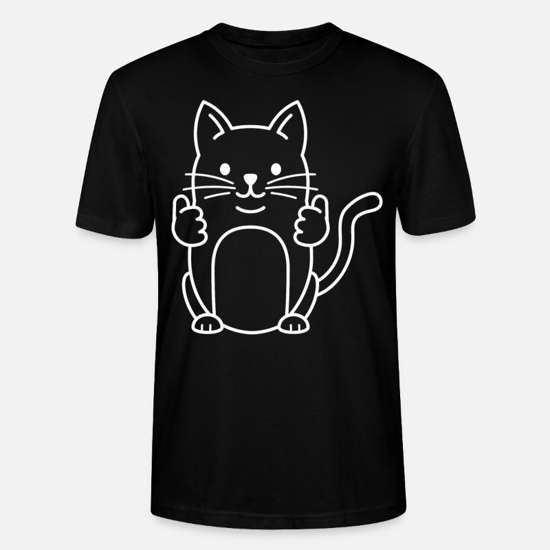 Chat Chat Chat - T-shirt bio CRAFTER Stanley Stella Unisexe - noir